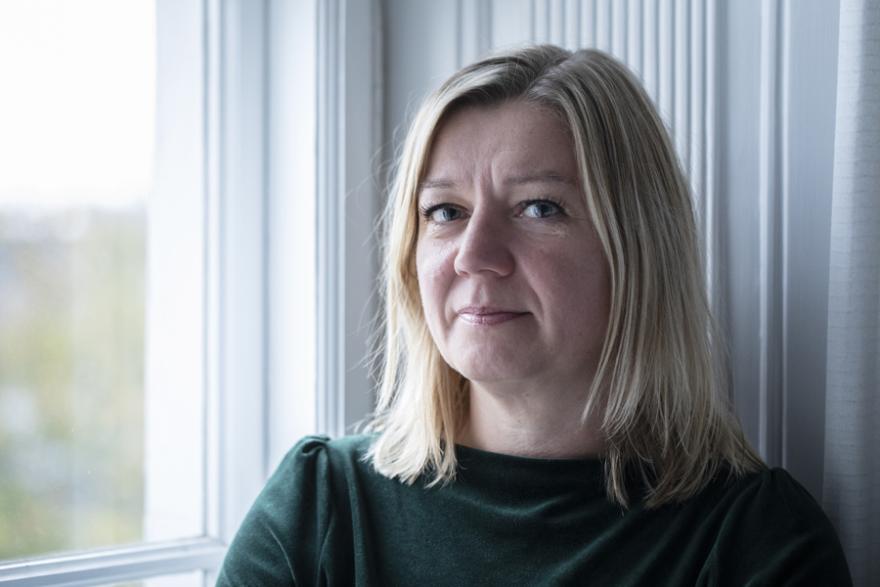 Tine Johansen formand for AJKS udtaler sig om dagpengesystemet og selvstændige